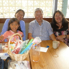 Visiting Dad in Hawaii 2011