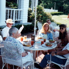 On the porch at CYC 1992