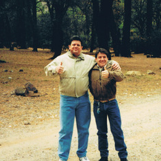 Randy and I in Sierra Vista AZ 1997
