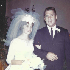 Wedding Day Bill and Sue, Aug. 17 1963