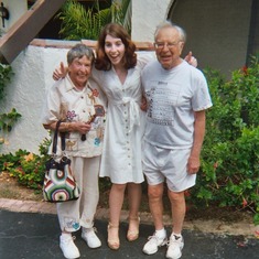 Jean, Madeline and Bill Naples 2008