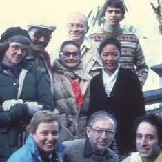 Bill, Tenzing Norgay, Gary and Crew 1980