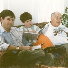 Carl, Andrew and Bill 1997