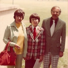 Jean, Carl and Bill 1975