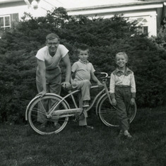 Bill, Neil and Kristi 1958