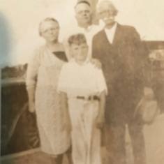 Dad, his dad, paternal grand parents circa 1930