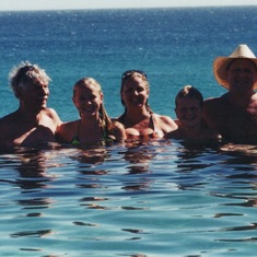 Bill, Nikki, Gail, Skylar and John in Cabo San Lucas