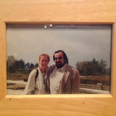 Bill & Me at Getty Museum