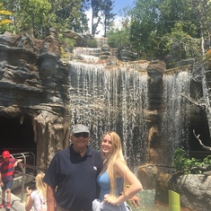 Papa & Kenz at the San Diego Zoo.