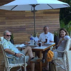 Lunch at PV resort w/Jan & Curtis.