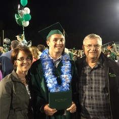 Grandson Tommy’s HS graduation.