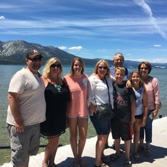 Tahoe w/niece, Michelle & husband, Kevin.