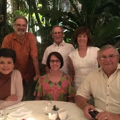 Friends Eva, George, Chris & Carol. Great dinner in PV.