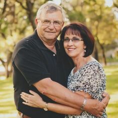 Mom & Dad in the park