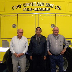 Original EWFC members, Bill Cockerham Jr., Bill Gatlos, and Paul Stevens. 10/15.