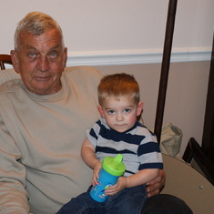 Dad and Caden 2008
