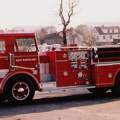 Engine 52. East Whiteland Fire Company 1963 Hahn. First out response engine.