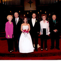 Wedding with Grandparents 05.15.2010