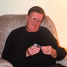 Bill loved his baseball cards