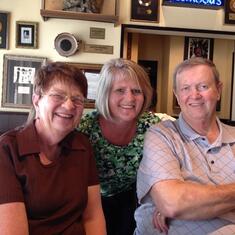 Mom, Dad and Nancy at Destin, Florida