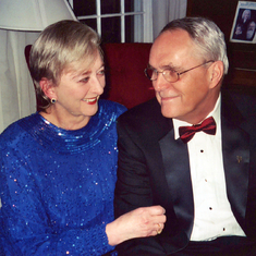 Bill and Ruth headed to the Gridiron, 2005