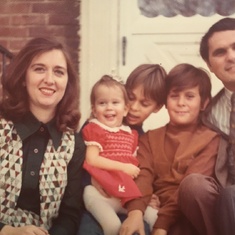 Ruth, Christa, Greg, John and Bill, 1970s