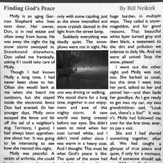 Finding God's Peace, by Bill Neikirk