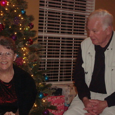 Susan & Bill -- Christmas as granddaughter Shannon's house