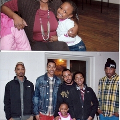 Top Picture: Sheri & Nyah..Bottom Row: Ryan, Michael, Daimyen, Joshua & Cam