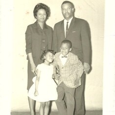 Willie's family around 1965