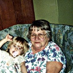 I'd give ANYTHING to watch Jay Jay the Jet plane with her ONE more time. (; I love you , Mamaw.