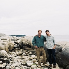 Wilson and Jamie Fordyce on Ram Island