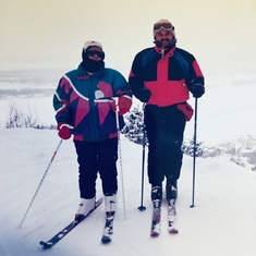 Jackson Hole with Randy Dobbs. 35 below!
