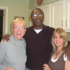 Winfield,  Mom and Tricia