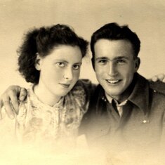 Aunt Winifred and Uncle John 1945