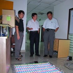 Winston visited China our company in 2011.