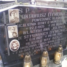 grave side in Poland