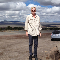 The whole world around him, New Mexico, March 2015