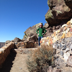 Hiking in New Mexico, March 2015