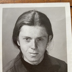 Just found this. Passport photo? Around 1972.