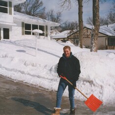 This is why she loved San Francisco and Las Vegas, no snow shoveling.