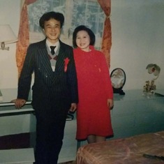结婚照, January 1989