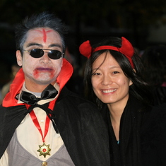 2009 Halloween_Salem with LiuJia