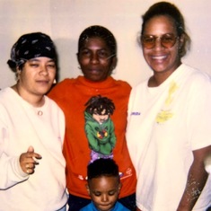 Mom, Auntie Lilly,Cousin Nora & Brondairess JR.