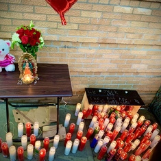 The Candle light Vigil memorial