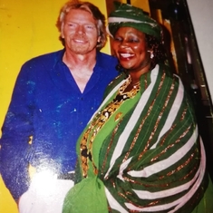 Mum with Sir Richard Branson 