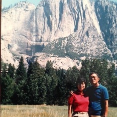 Mom and Dad at Yosemite