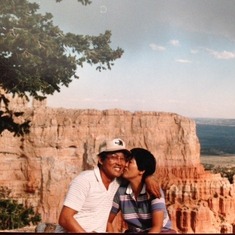 Mom and Dad at the Bryce Canyon