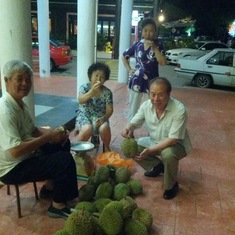 Malaysian durian...