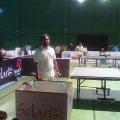 Table Tennis Match..